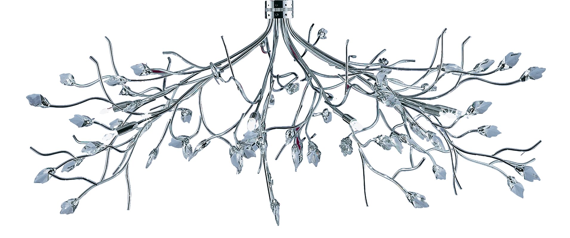 Searchlight Willow 10 Light Crystal Chandelier &amp; Reviews ...
