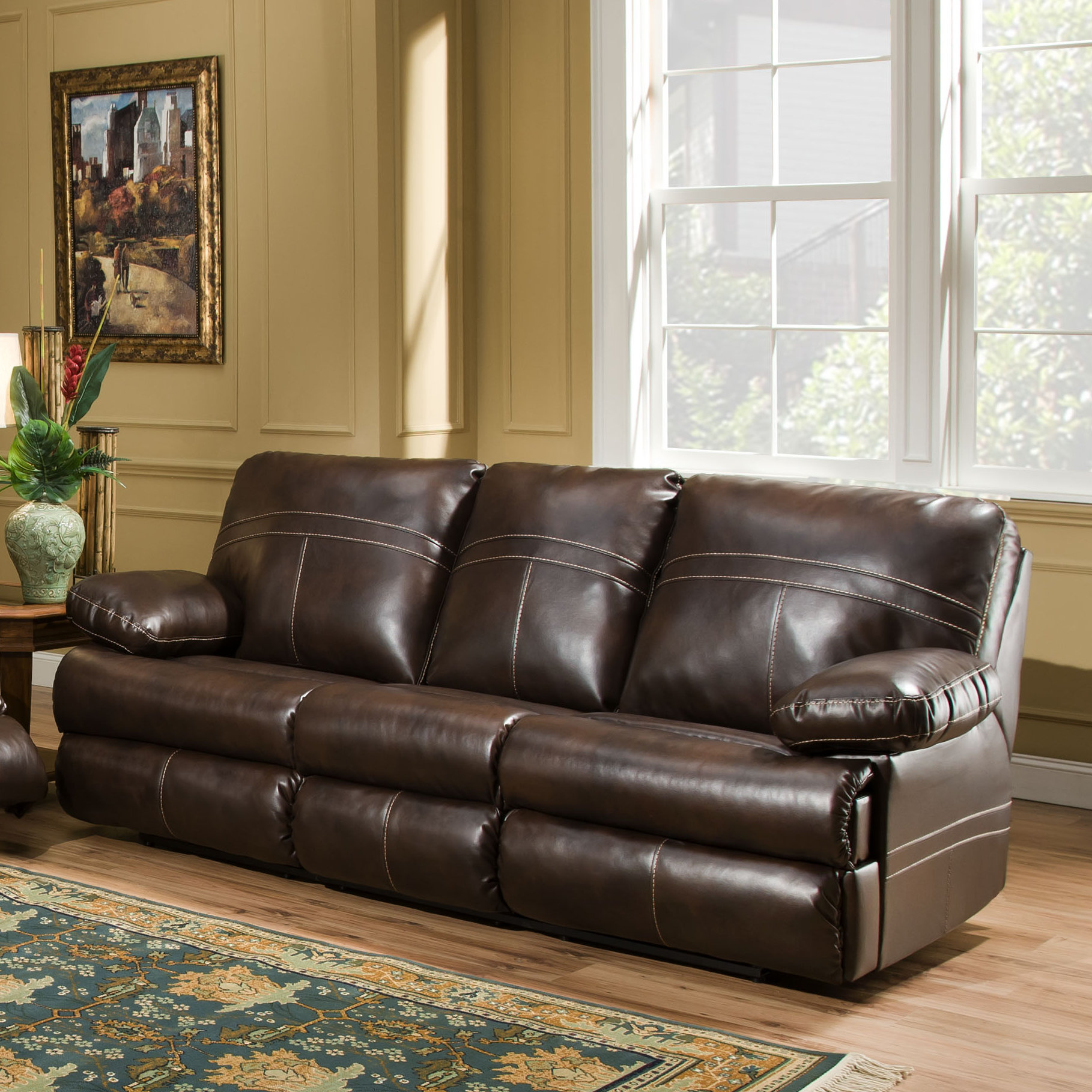 Darby Home Co Simmons Upholstery Obryan Double Motion Reclining