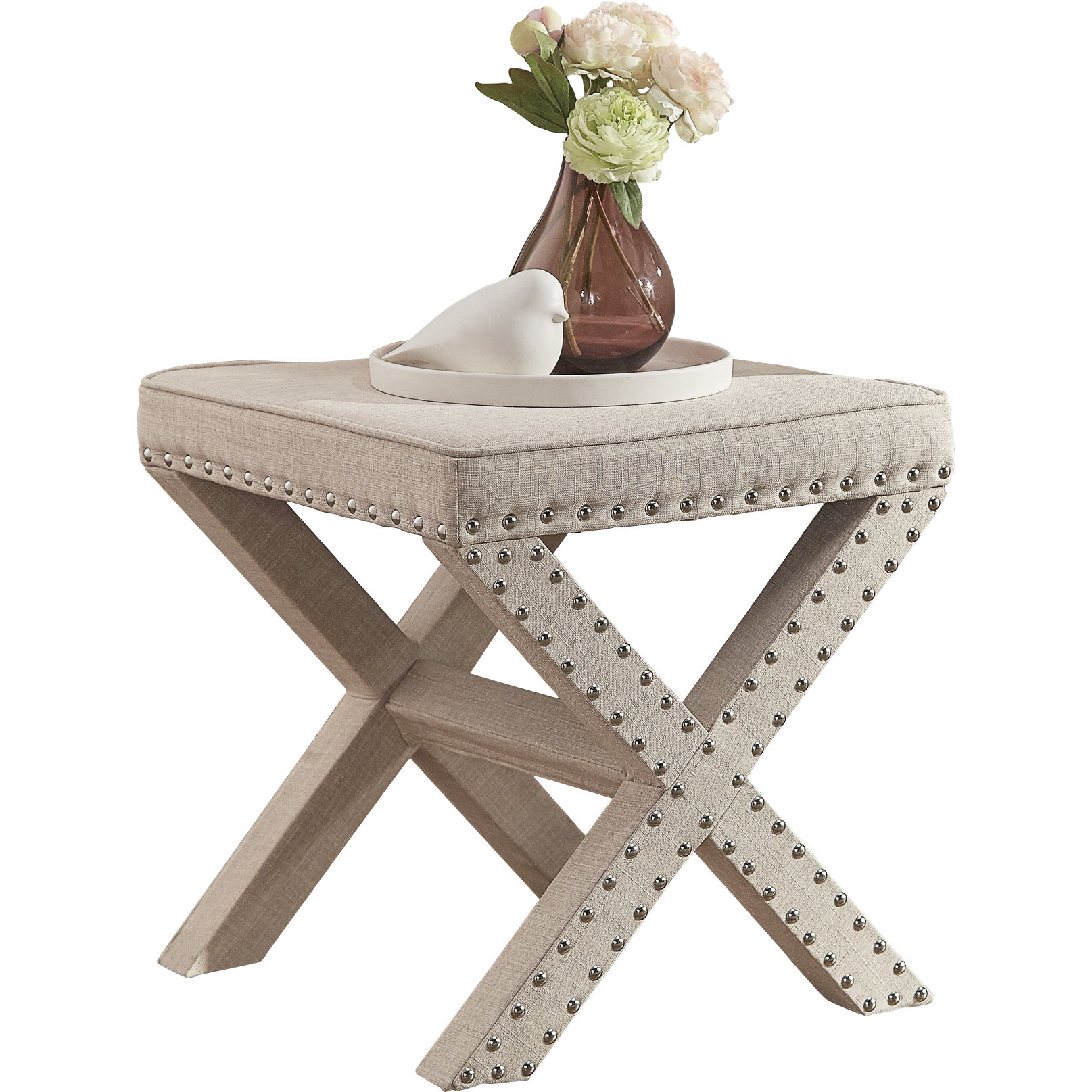 Zora Nailhead Ottoman Reviews Joss Main - Zora Nailhead Ottoman zora nailhead ottoman reviews joss main - zora nailhead ottoman