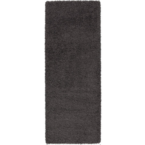Berrnour Home Charcoal Gray Area Rug & Reviews Wayfair