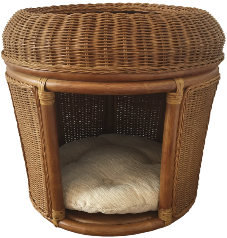 rattanwickerhomefurniture pets rattan wicker house hooded dog bed rattanwickerhomefurniture pets rattan wicker house hooded dog bed