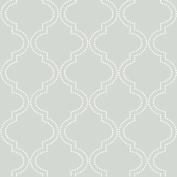 wallpops! grey quatrefoil 18' x 20.5" peel and stick wallpaper wallpops! grey quatrefoil 18' x 20.5" peel and stick wallpaper
