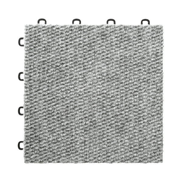 BlockTile 12" x 12" Premium Interlocking Basement Floor Carpet Tile in