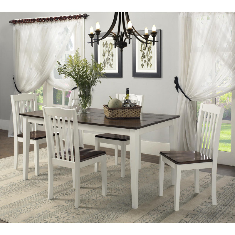 august grove dawson 5 piece dining set & reviews | wayfair august grove dawson 5 piece dining set & reviews | wayfair