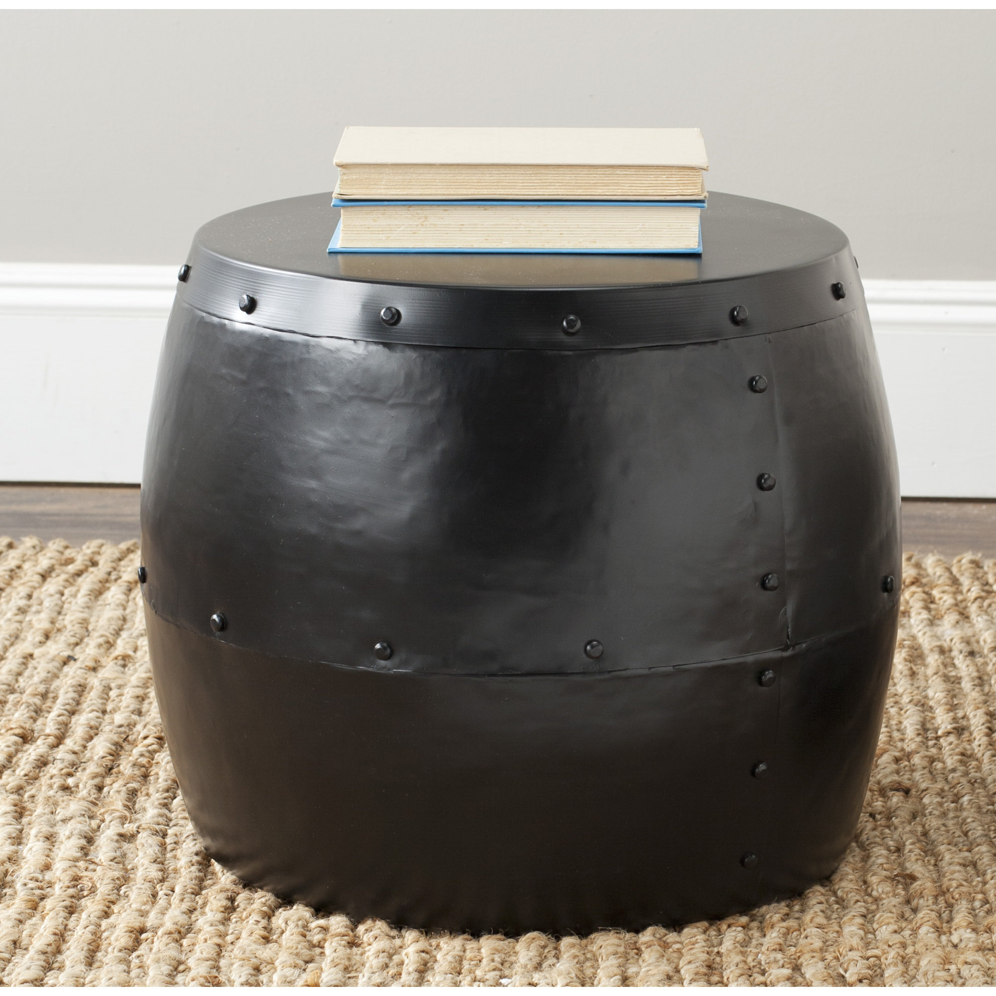 Safavieh Cerium Drum Stool & Reviews Wayfair