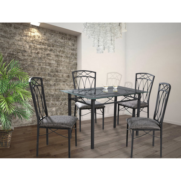 Hazelwood Home 5 Piece Dining Set & Reviews Wayfair