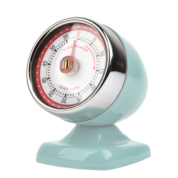 kikkerland vintage streamline kitchen timer & reviews | wayfair kikkerland vintage streamline kitchen timer & reviews | wayfair