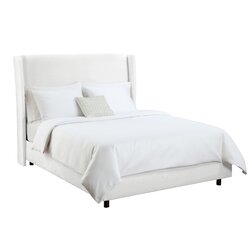 Cora Upholstered Panel Bed & Reviews | Joss & Main
