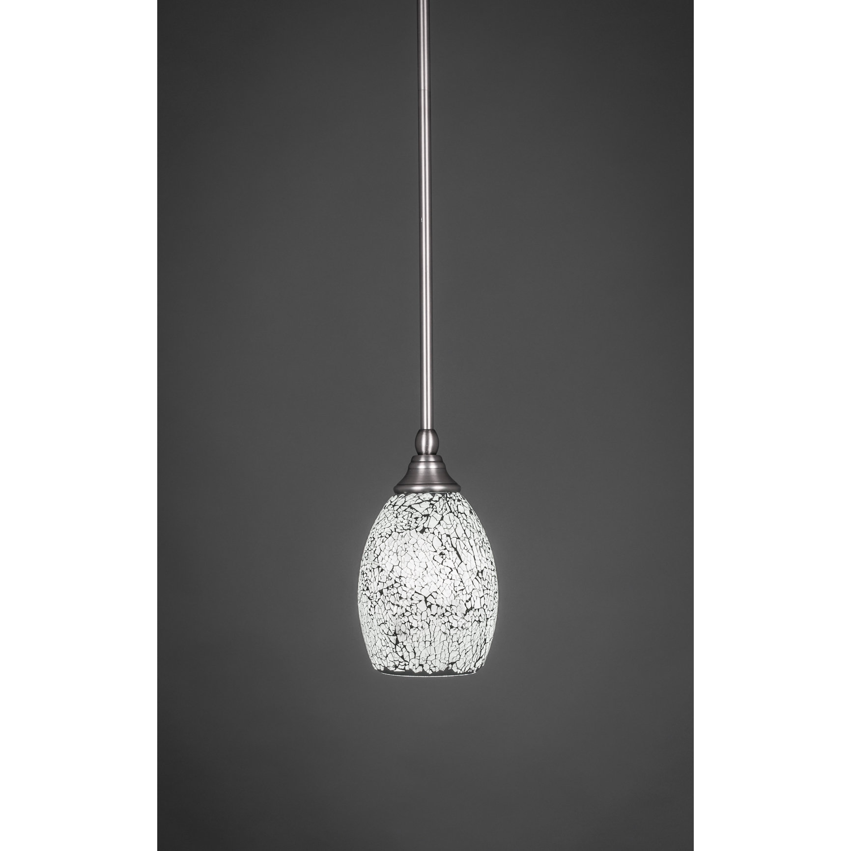 Toltec Lighting 1Light Stem Mini Pendant With Hang Straight Swivel