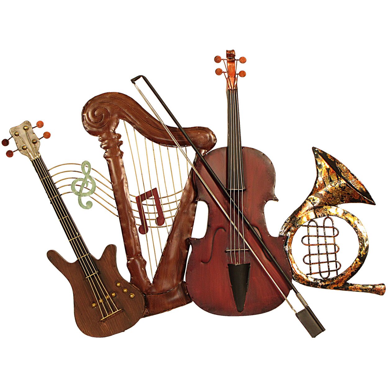 House Additions Music Instruments Wall Décor & Reviews | Wayfair.co.uk