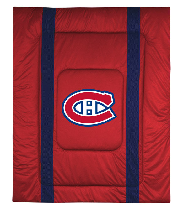 Sports Coverage NHL Montreal Canadiens Sidelines Comforter & Reviews