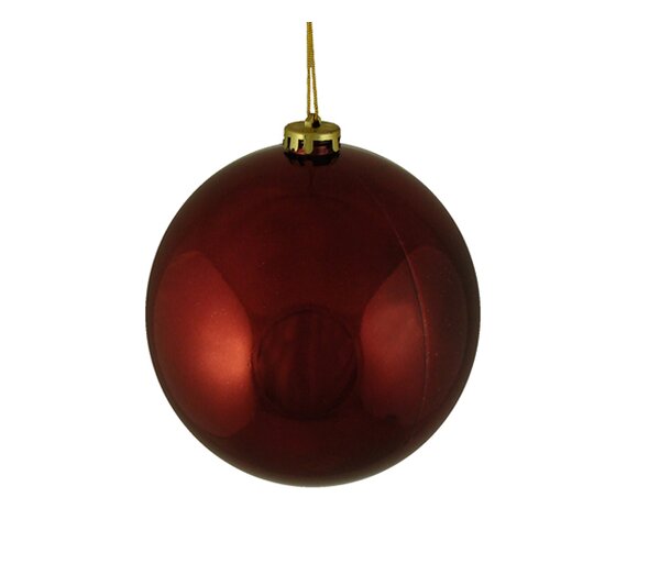 Northlight Shiny Shatterproof Christmas Ball Ornament And Reviews Wayfair 3531