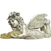 reading fairy garden statue