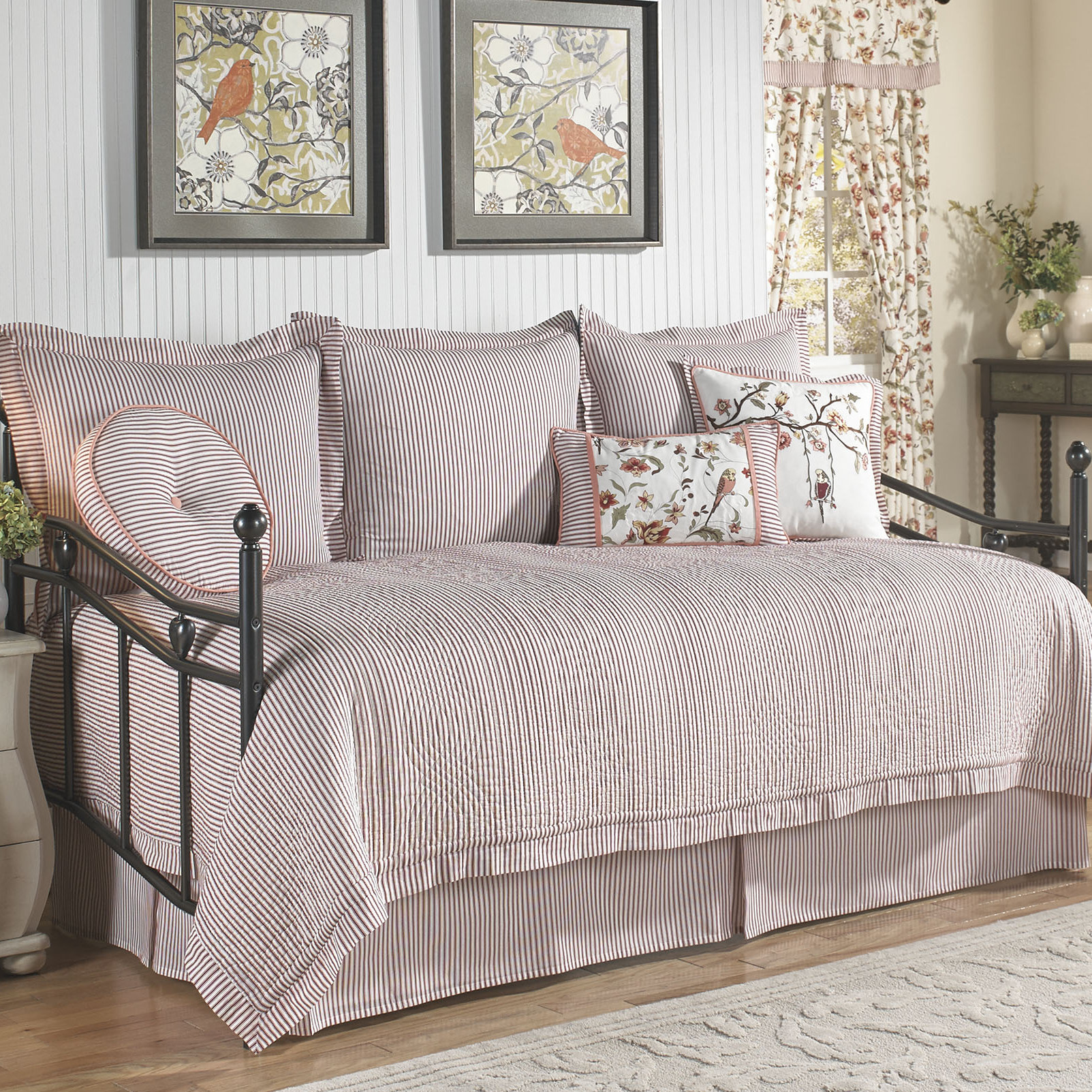 Waverly Retweet 5 Piece Reversible Quilt Set Wayfair