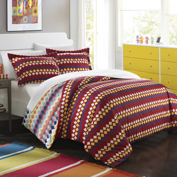 Chic Home Sierra Duvet Cover Set Wayfair