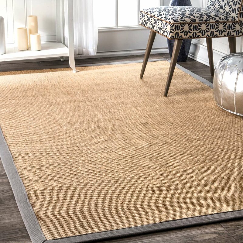 nuLOOM Natura Herringbone Brown Area Rug & Reviews | Wayfair