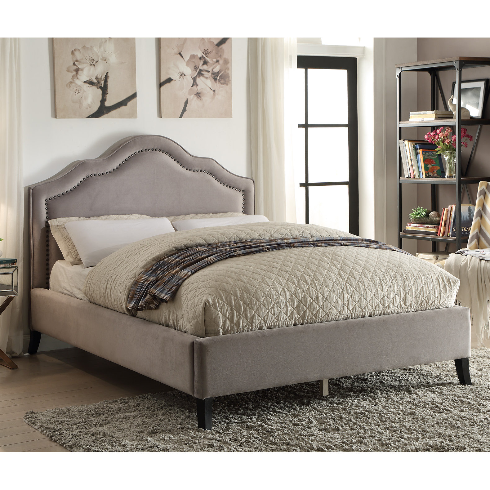 Nspire Queen Upholstered Platform Bed Reviews Wayfair Supply - Queen Upholstered Platform Bed nspire queen upholstered platform bed reviews wayfair supply - queen upholstered platform bed