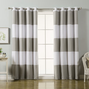 striped curtains & drapes you'll love | wayfair striped curtains & drapes you'll love | wayfair