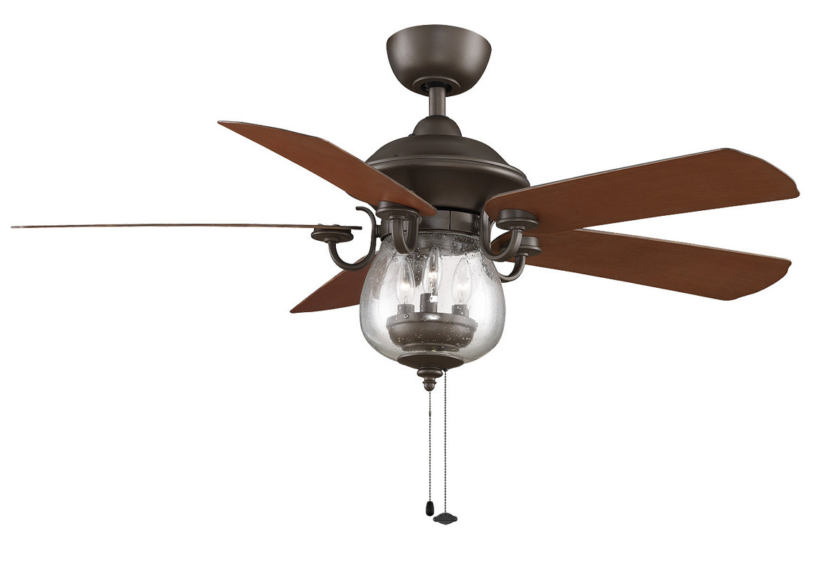 Outdoor Ceiling Fans You Ll Love Wayfair 52 Crestford 5 Blade Ceiling Fan