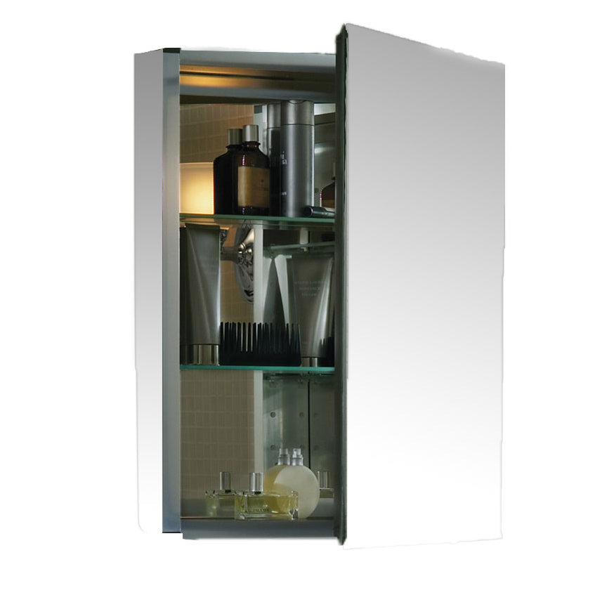 Kohler 20" x 26" Aluminum Medicine with Mirrored Door & Reviews