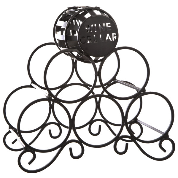 Home Essentials and Beyond 5 Bottle Tabletop Wine Rack & Reviews Wayfair