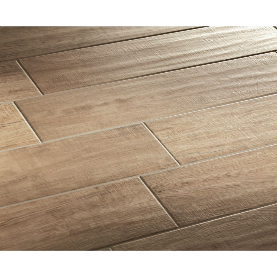 Lea Ceramiche Vivaldi 6" x 24" Porcelain Wood Tile in