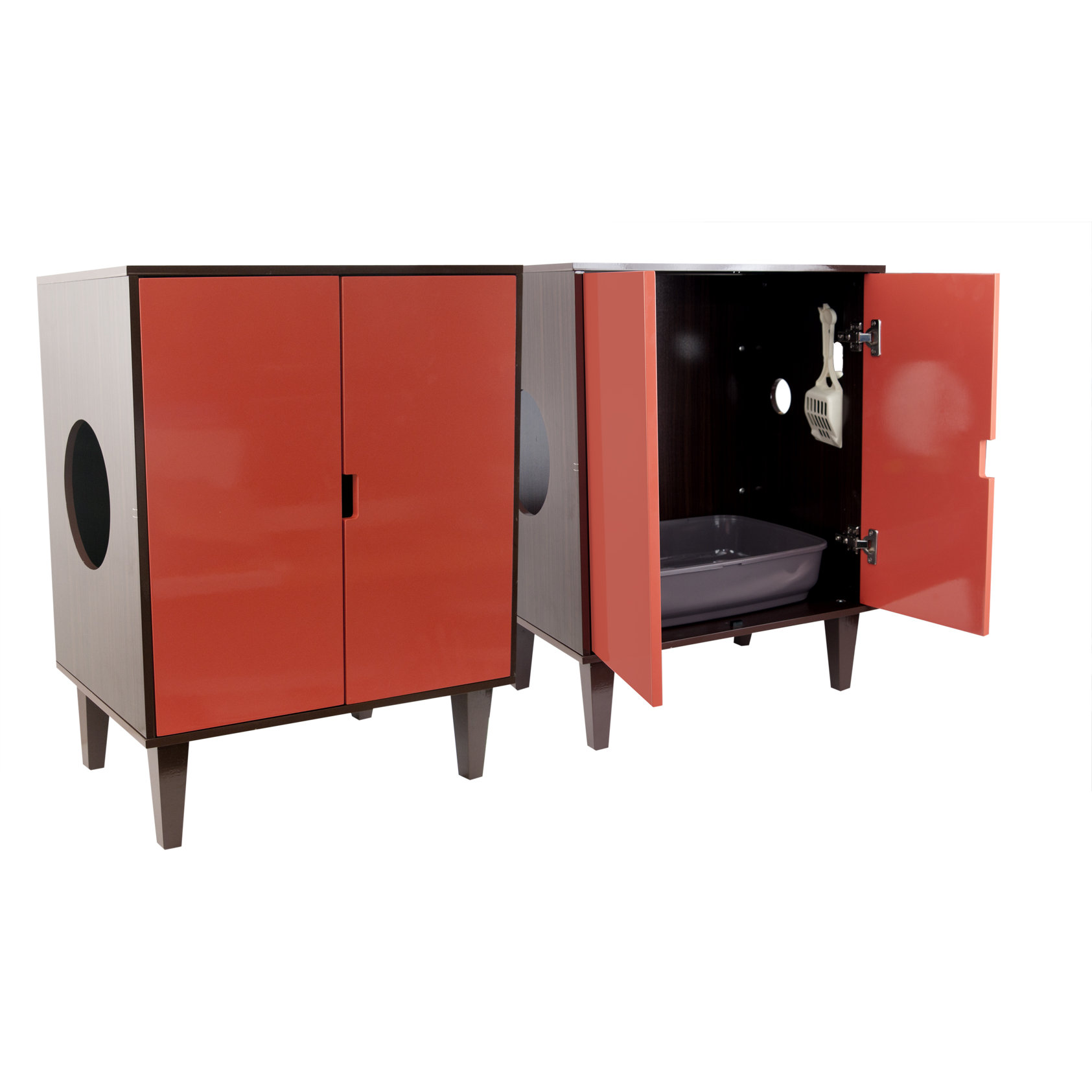 Penn Plax CatWalk Litter Box Enclosure & Reviews Wayfair