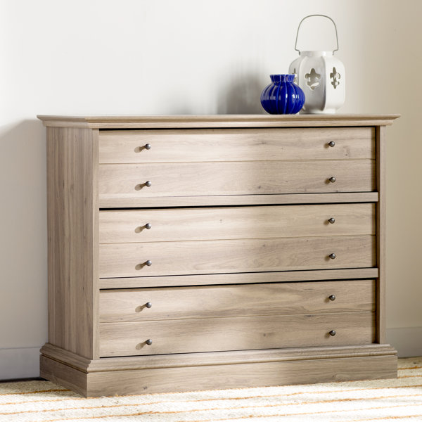 Three Posts Caroga 3 Drawer Media Chest & Reviews Wayfair