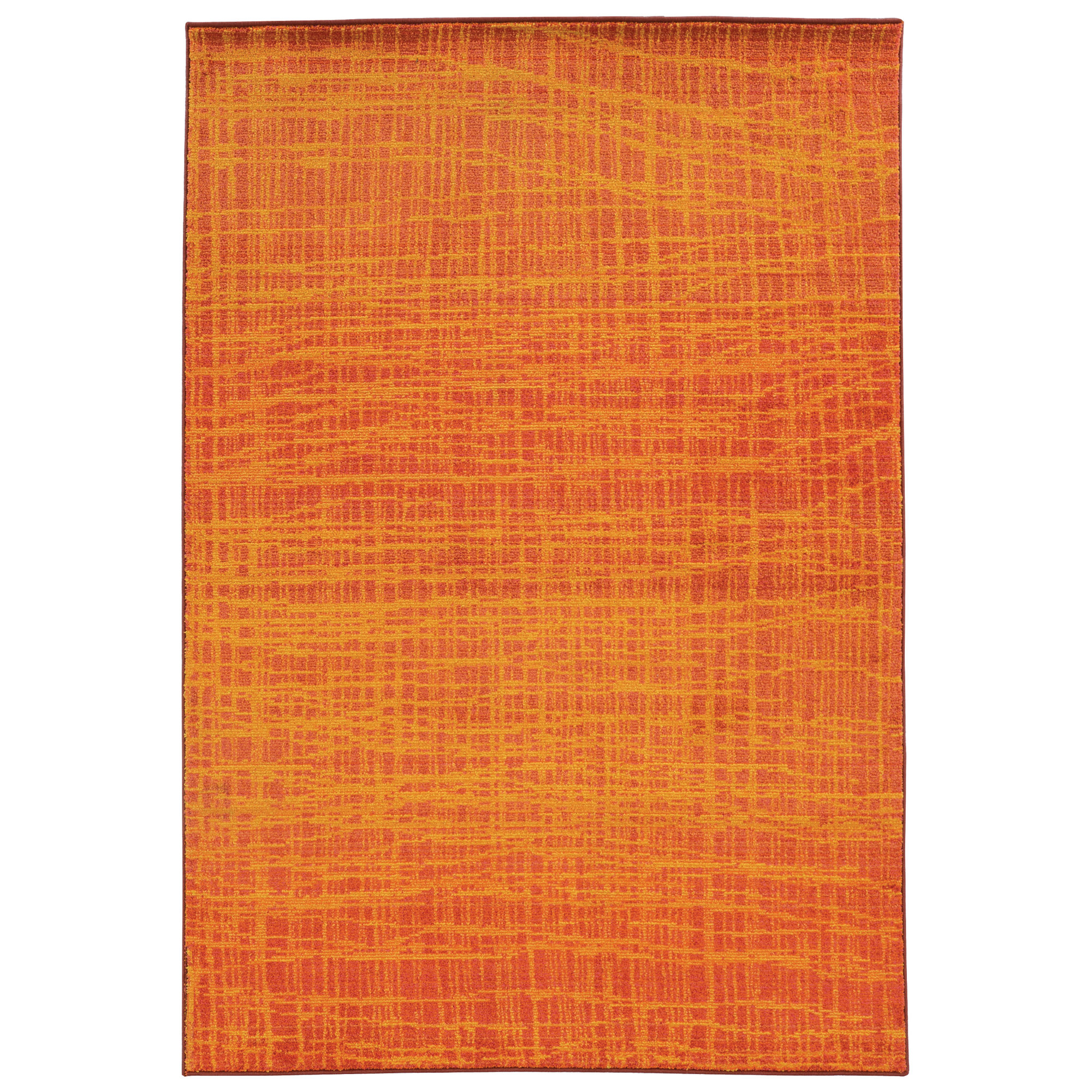 Expressions Abstract Orange Area Rug & Reviews AllModern