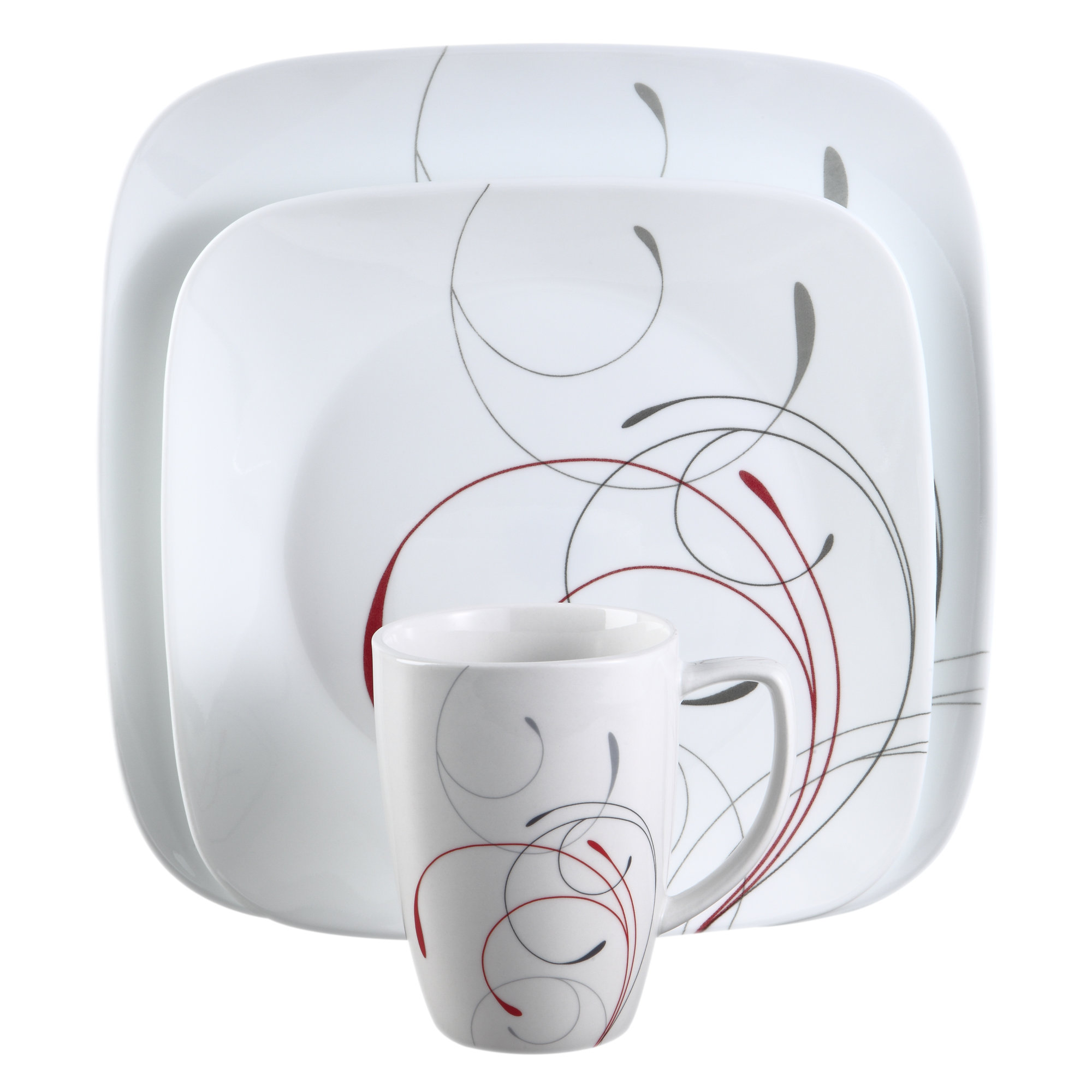 Corelle Splendor 16 Piece Dinnerware Set, Service for 4 & Reviews Wayfair