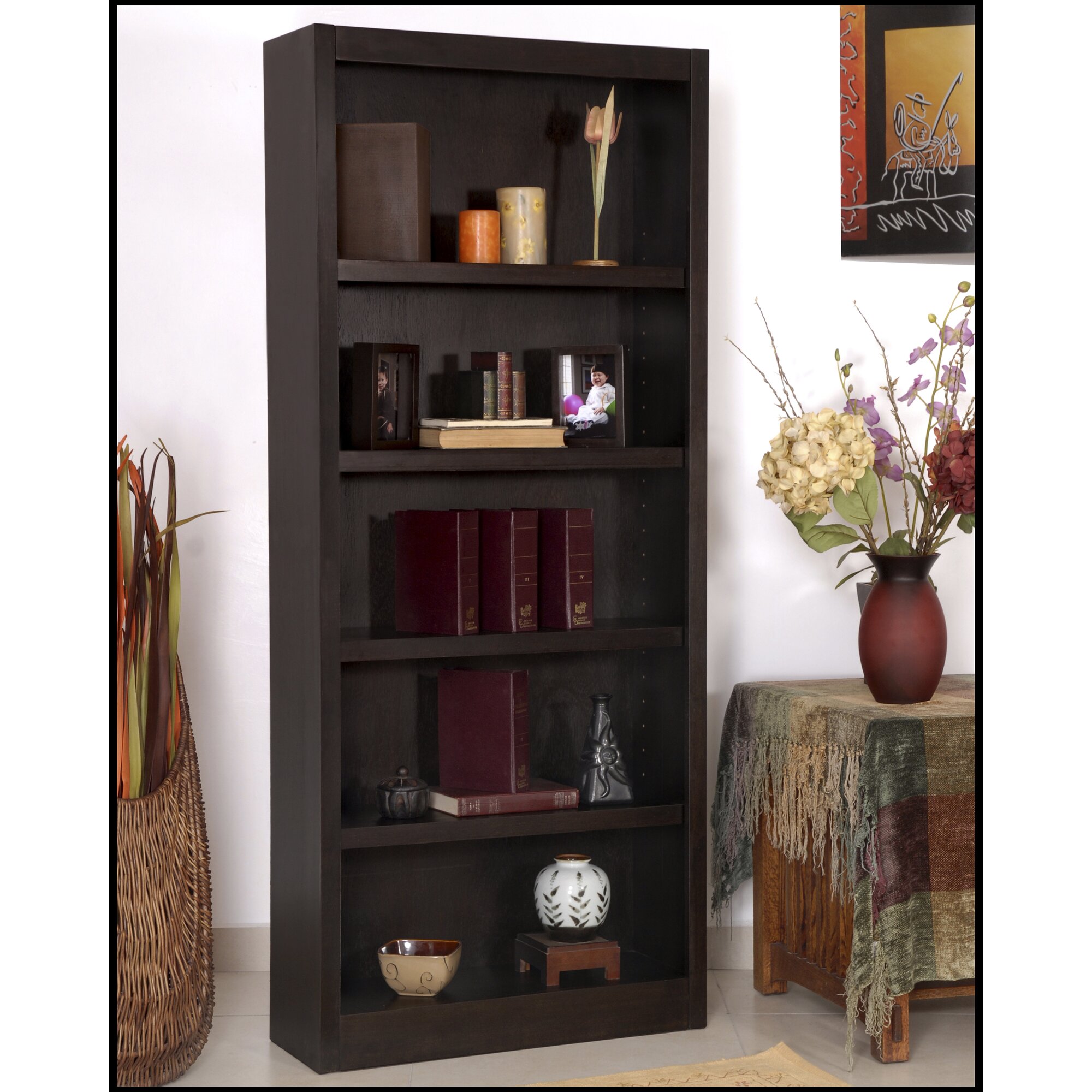 Concepts In Wood 72" Standard Bookcase & Reviews | Wayfair