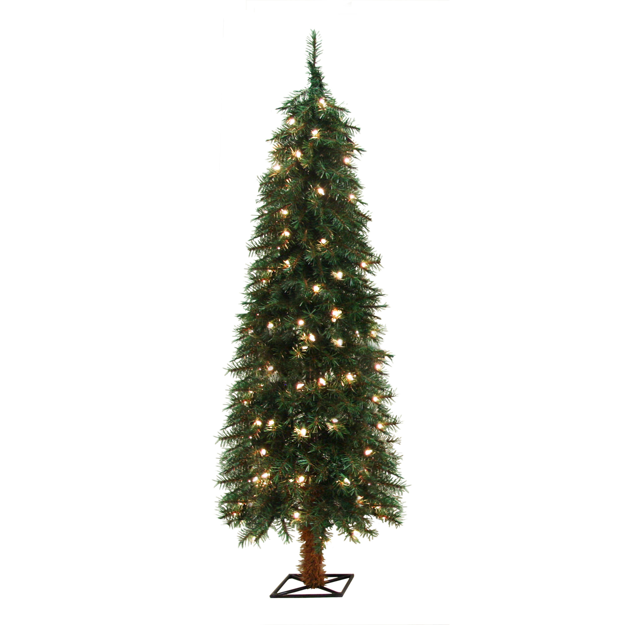 General Foam Plastics 5' Green Alpine Christmas Tree with 105 Clear