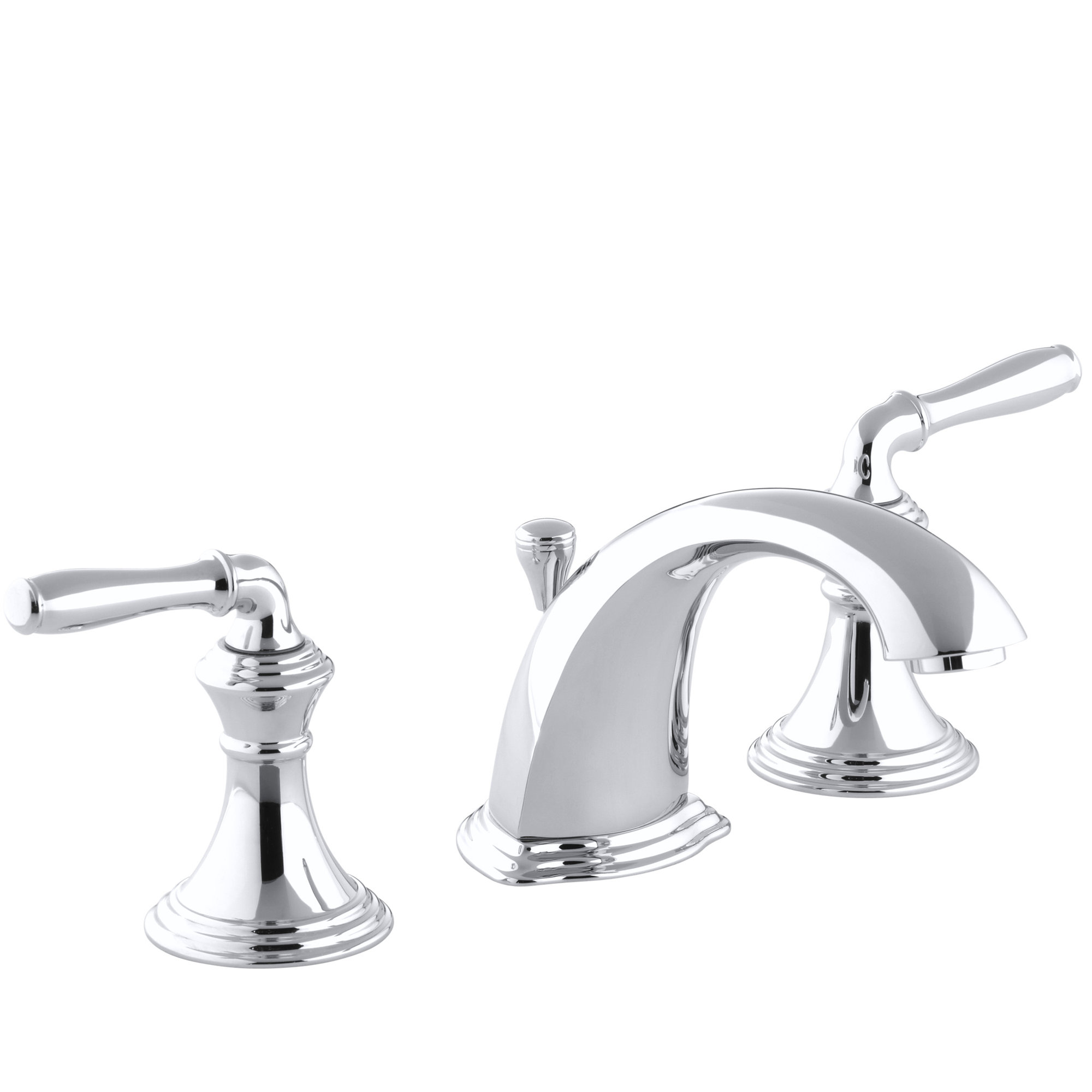 Kohler Devonshire Standard Bathroom Faucet Double Handle With Devonshire Standard Bathroom Faucet Double Handle With Drain Assembly