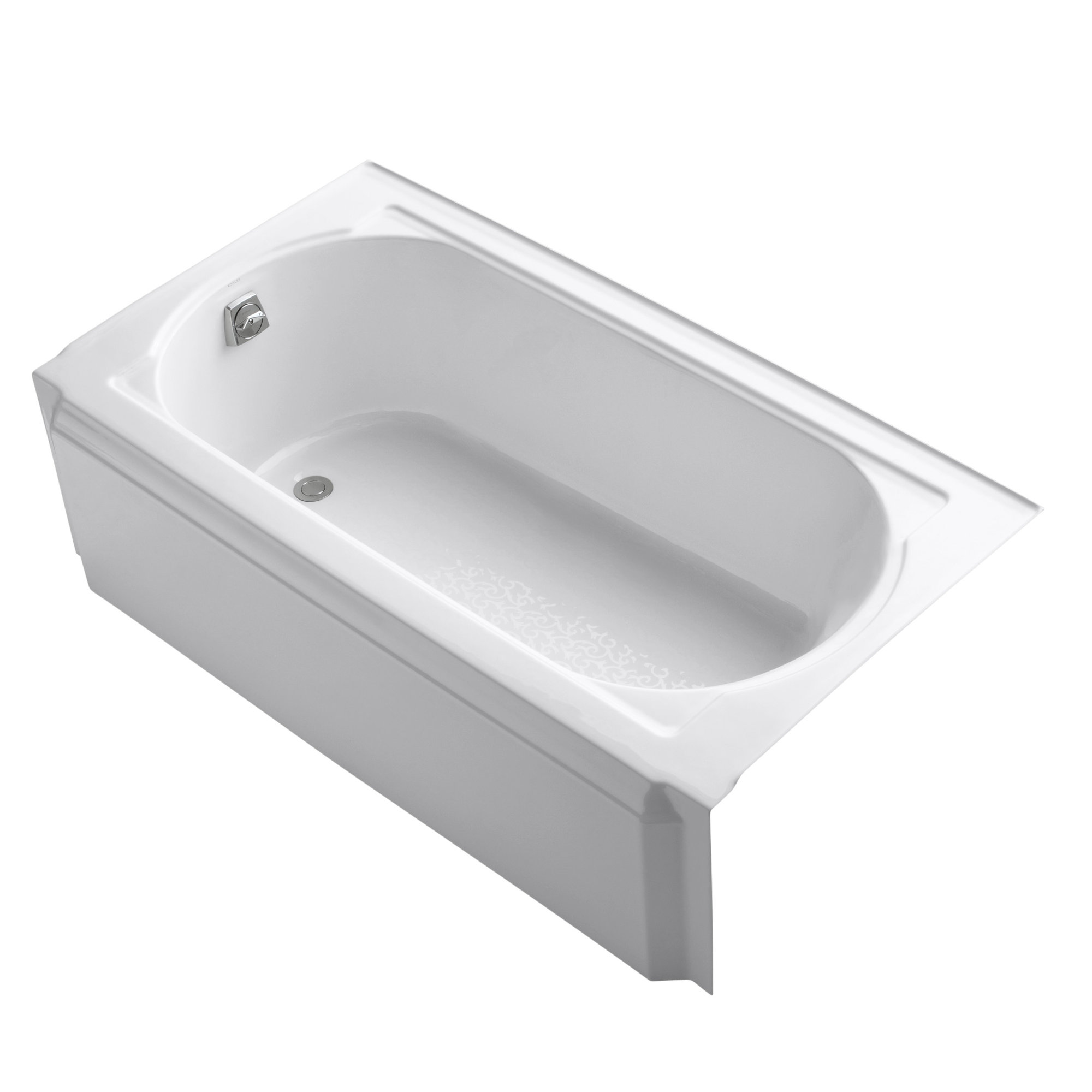 Kohler Memoirs Alcove 60 X 34 Soaking Bathtub Reviews Wayfair Memoirs Alcove 60 X 34 Soaking Bathtub