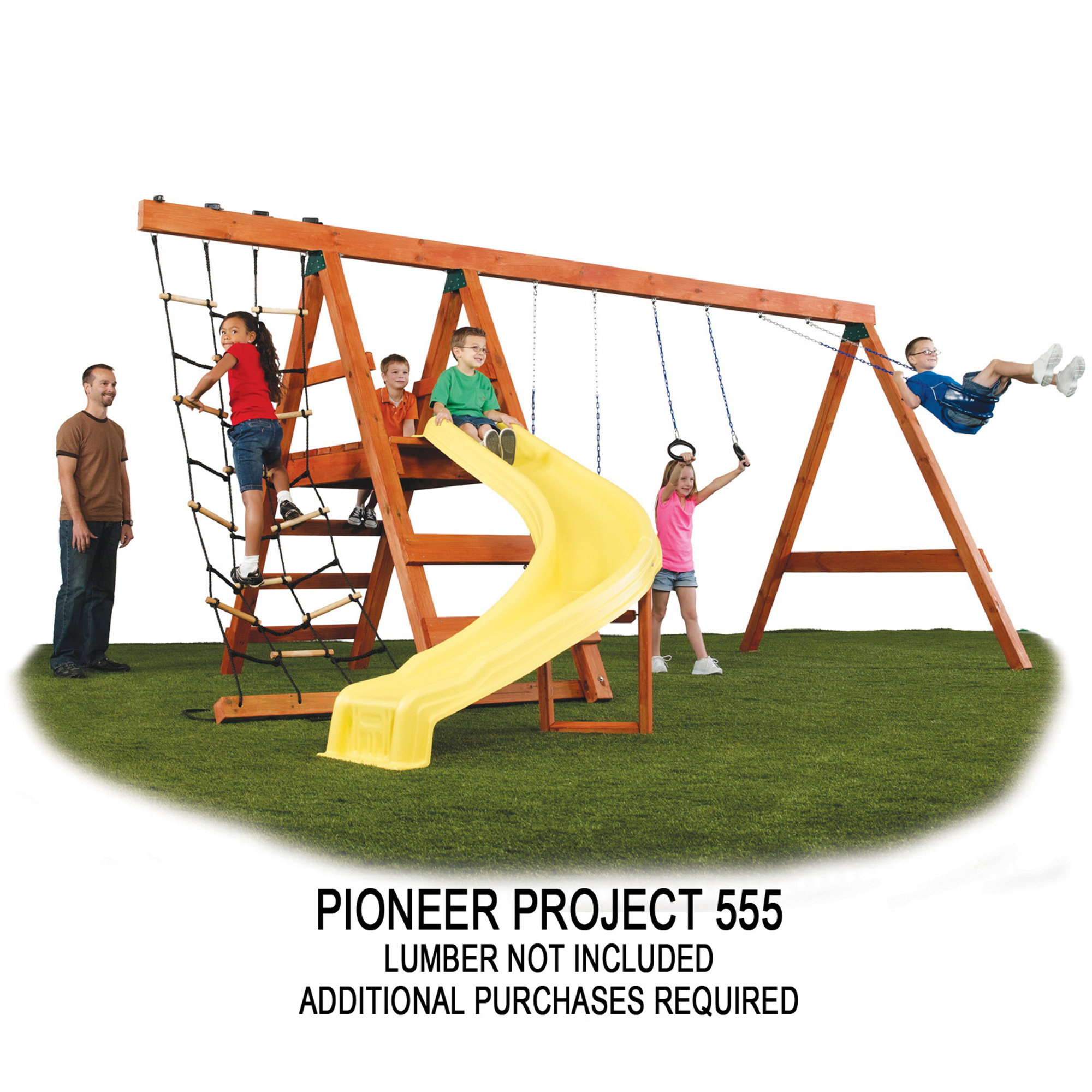 SwingnSlide Ready to Build Custom Pioneer DIY Swing Set Hardware Kit