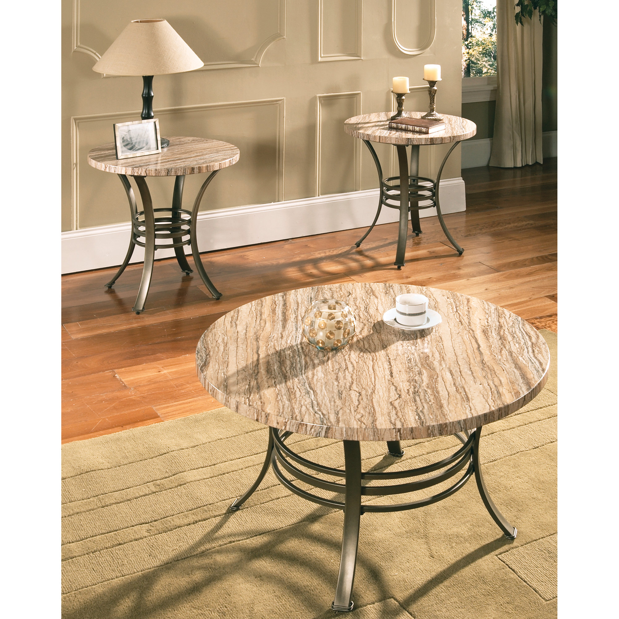 Steve Silver Furniture Ellen Coffee Table Set & Reviews Wayfair