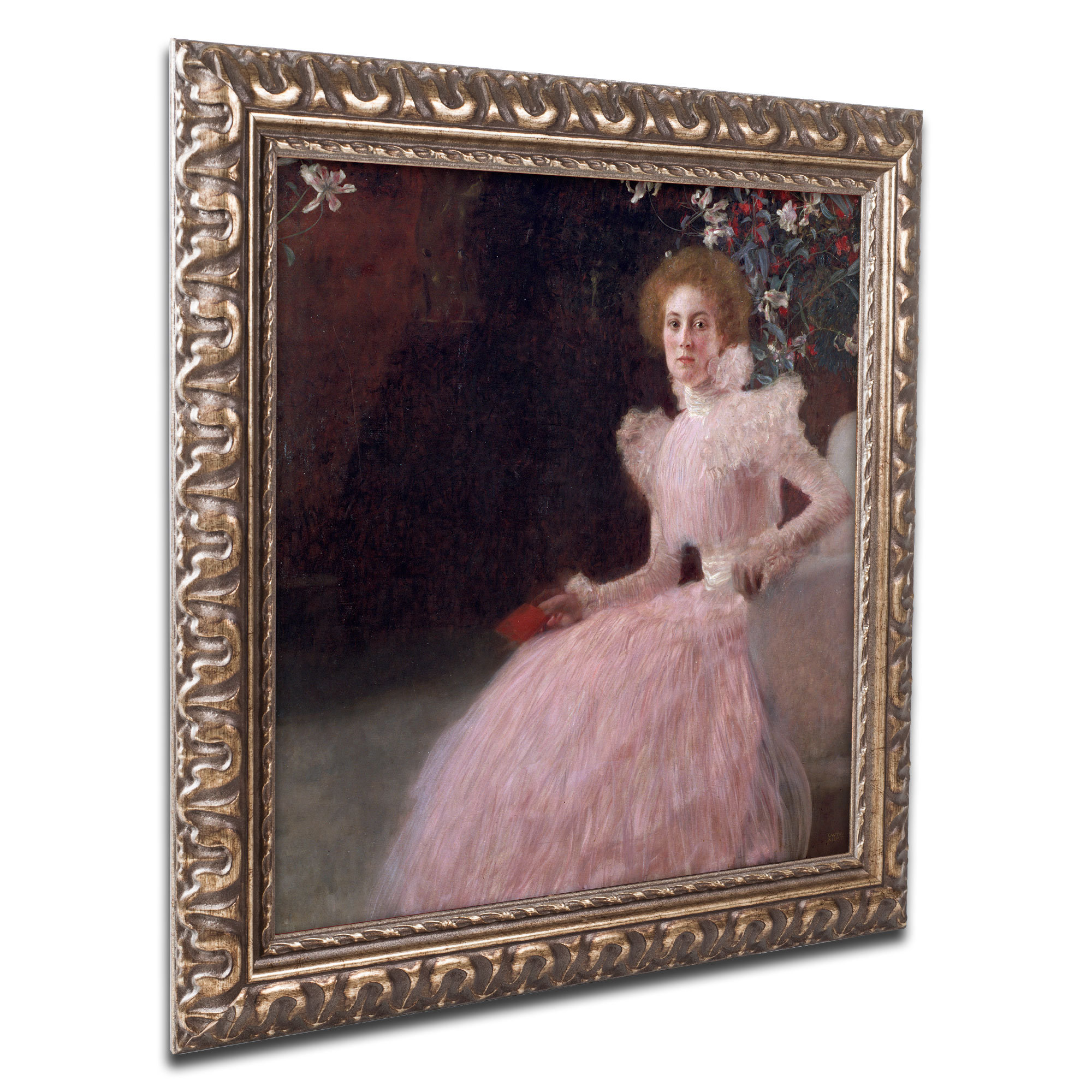 Trademark Art 'Sonja Knips, 1898' by Gustav Klimt Framed ...