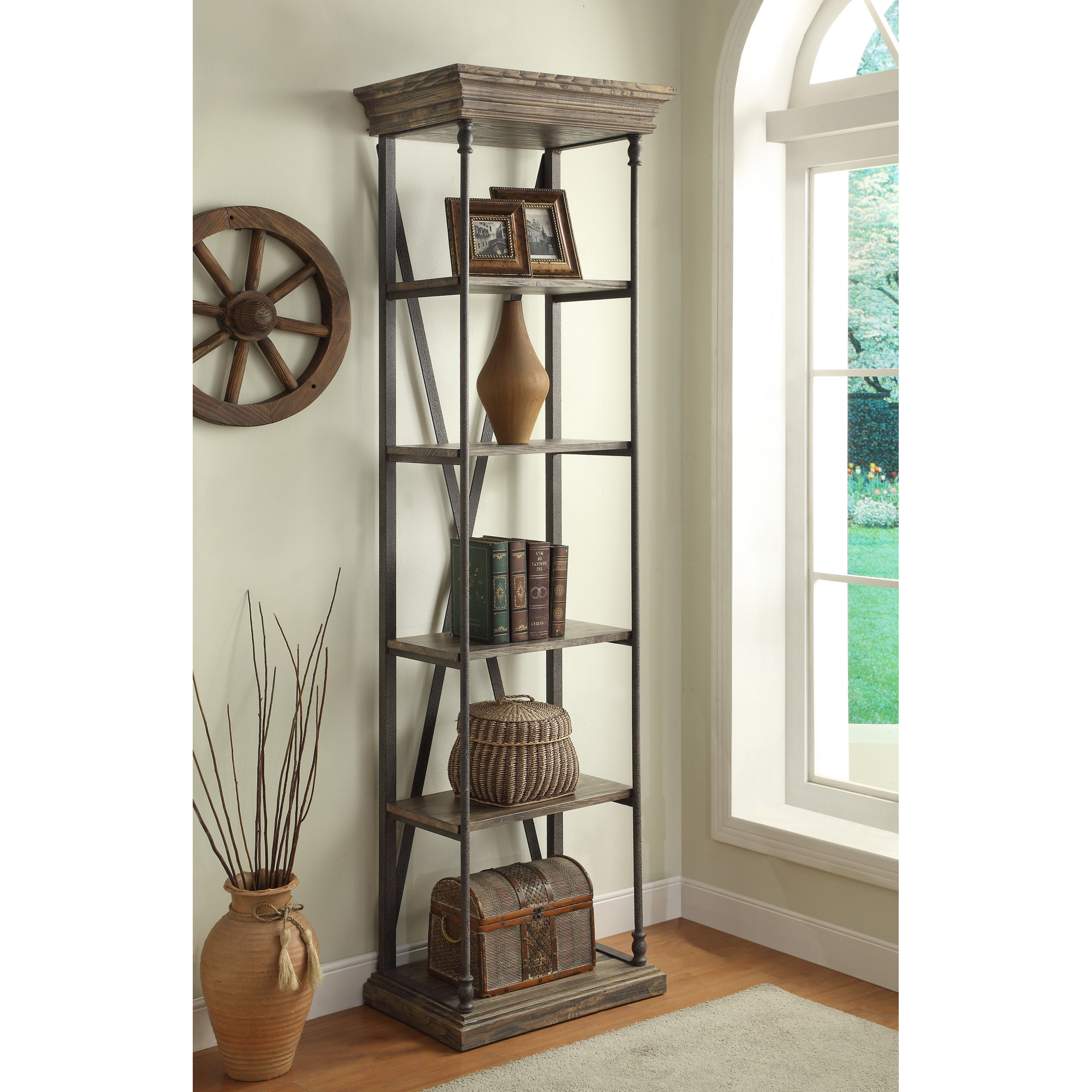 Coast to Coast Imports 86" Etagere Bookcase & Reviews | Wayfair