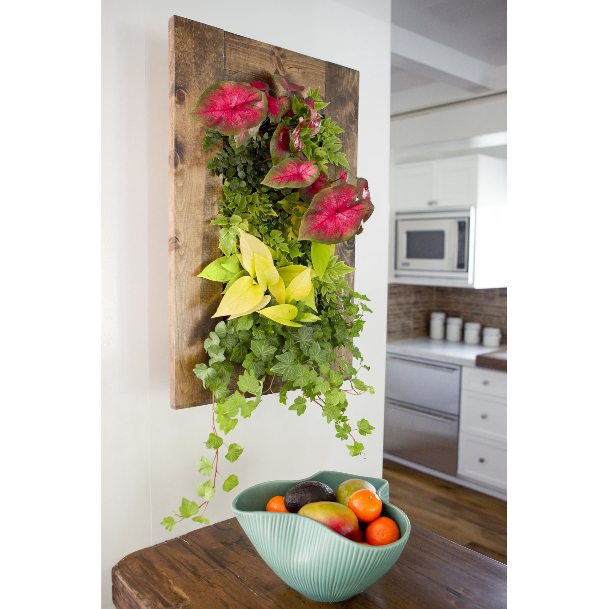 Bright Green Novelty Natural Fibers Wall Planter & Reviews Wayfair