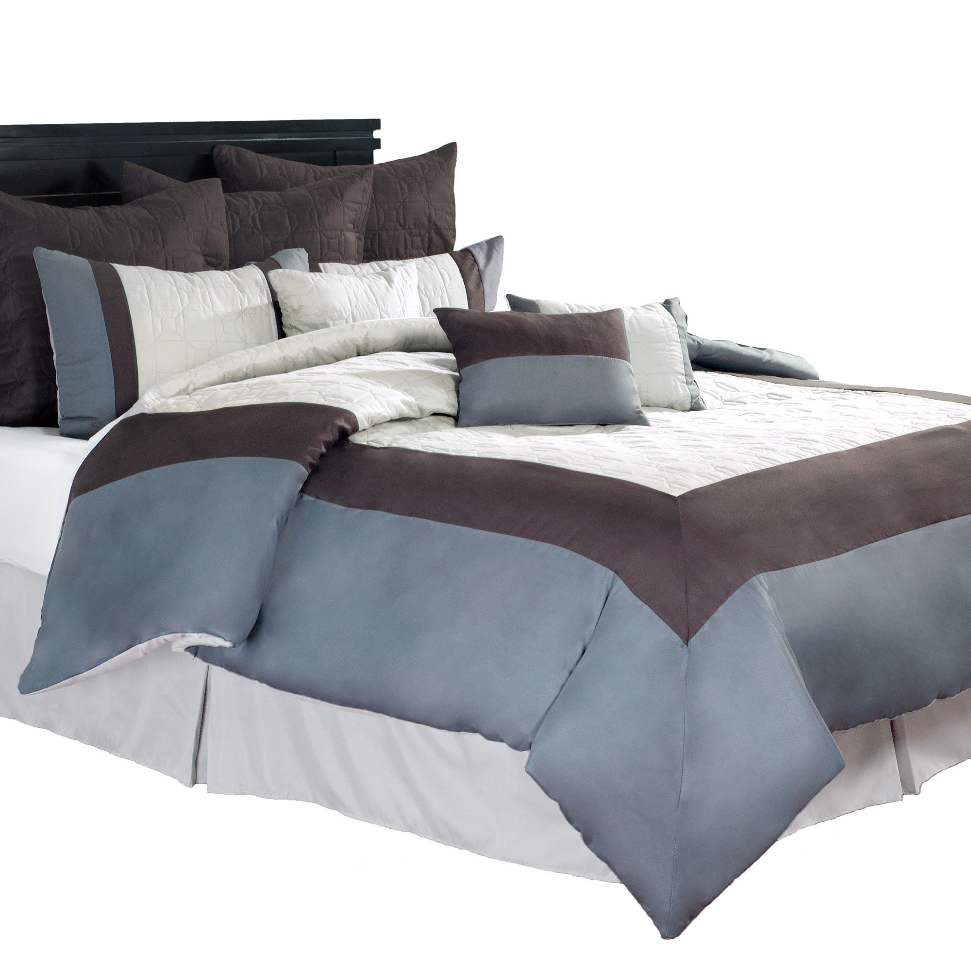 Lavish Home Hotel Comforter Set & Reviews Wayfair