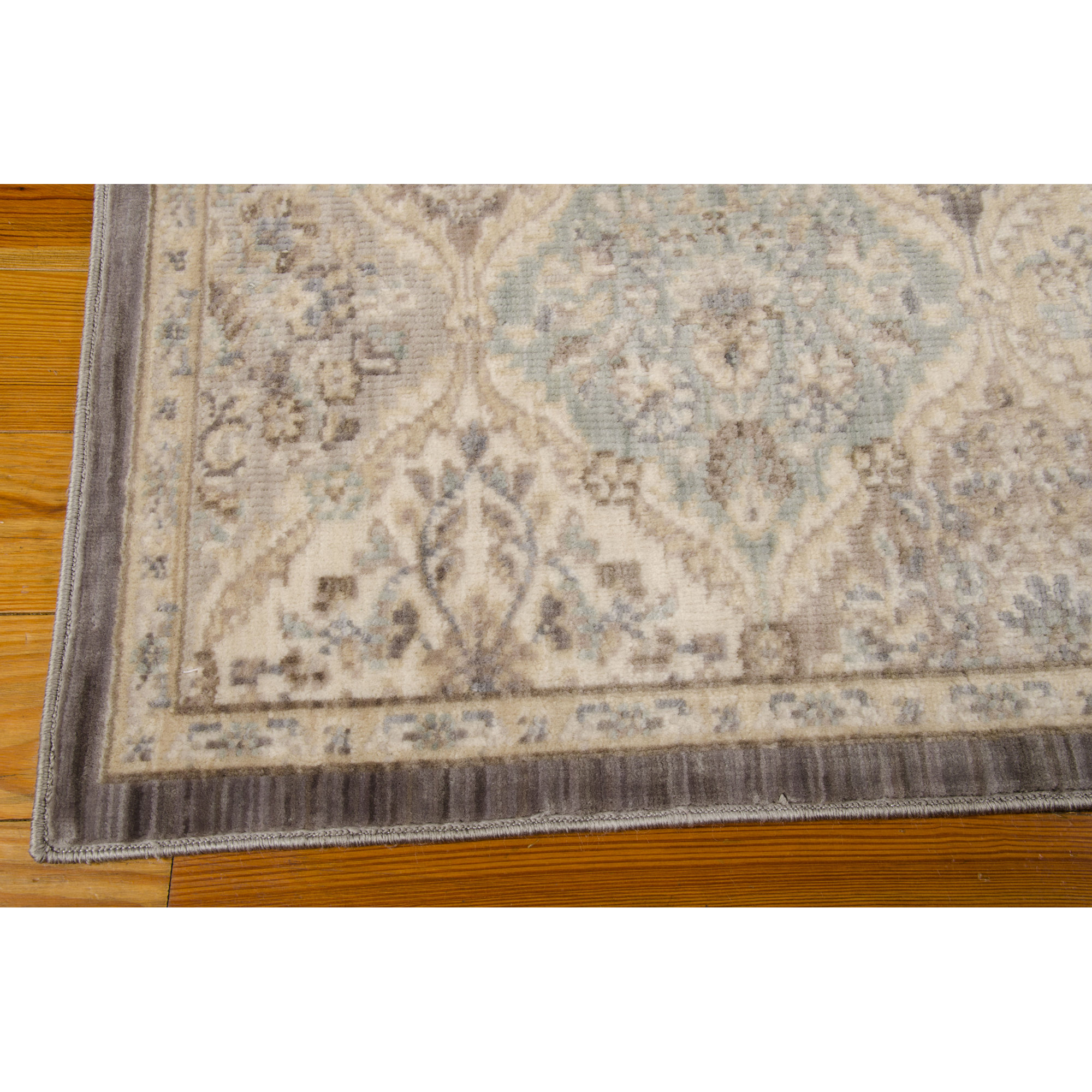 Nourison Adella Beige/Blue Area Rug Wayfair