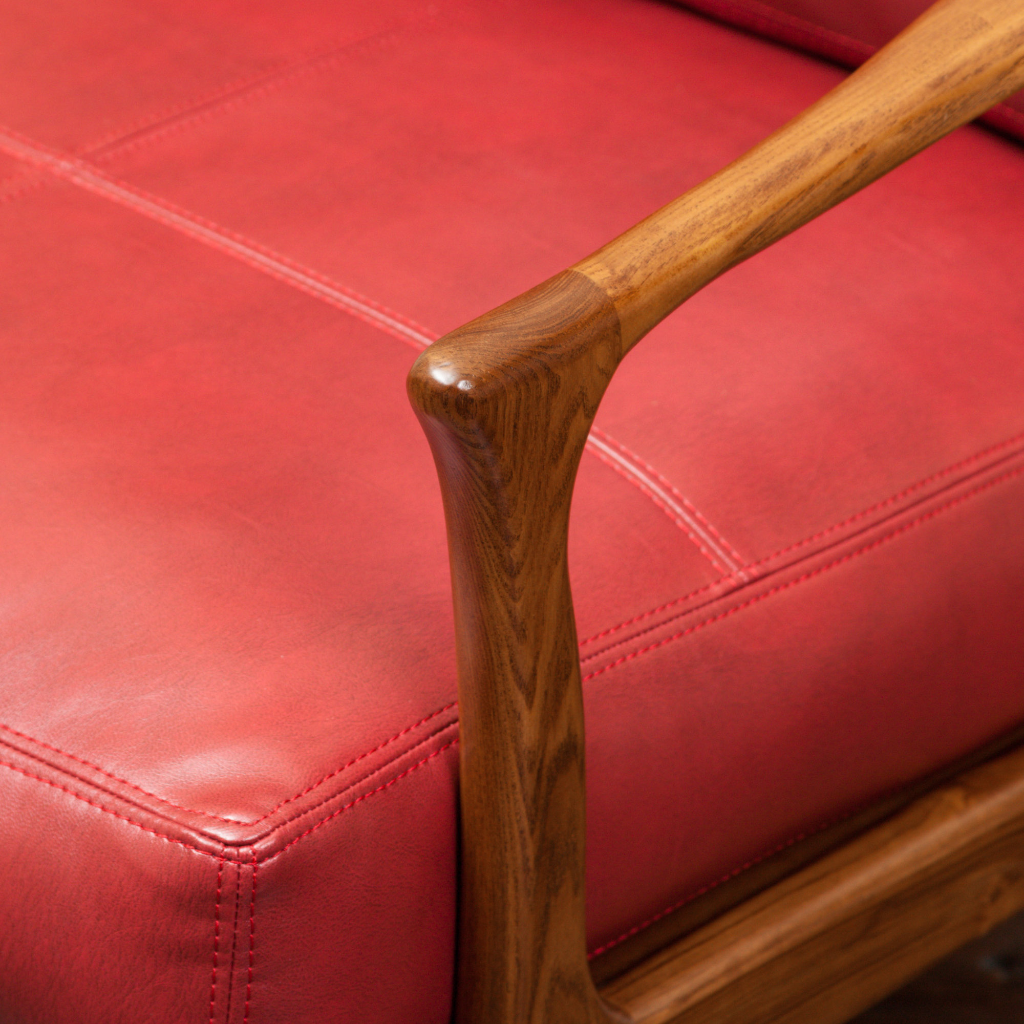 Home Loft Concepts Henry Leather Arm Chair & Reviews Wayfair