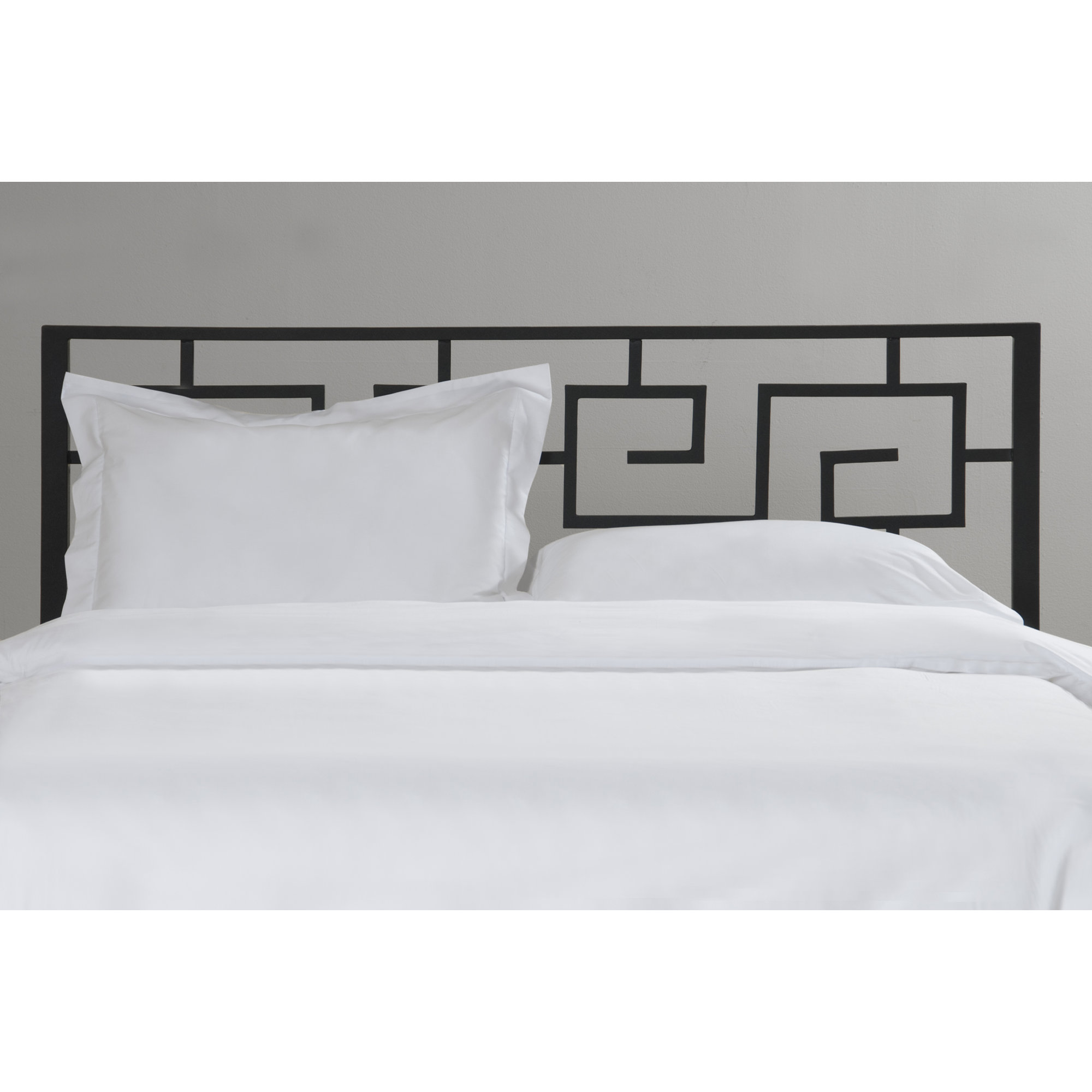 In Style Furnishings Greek Key OpenFrame Headboard & Reviews Wayfair