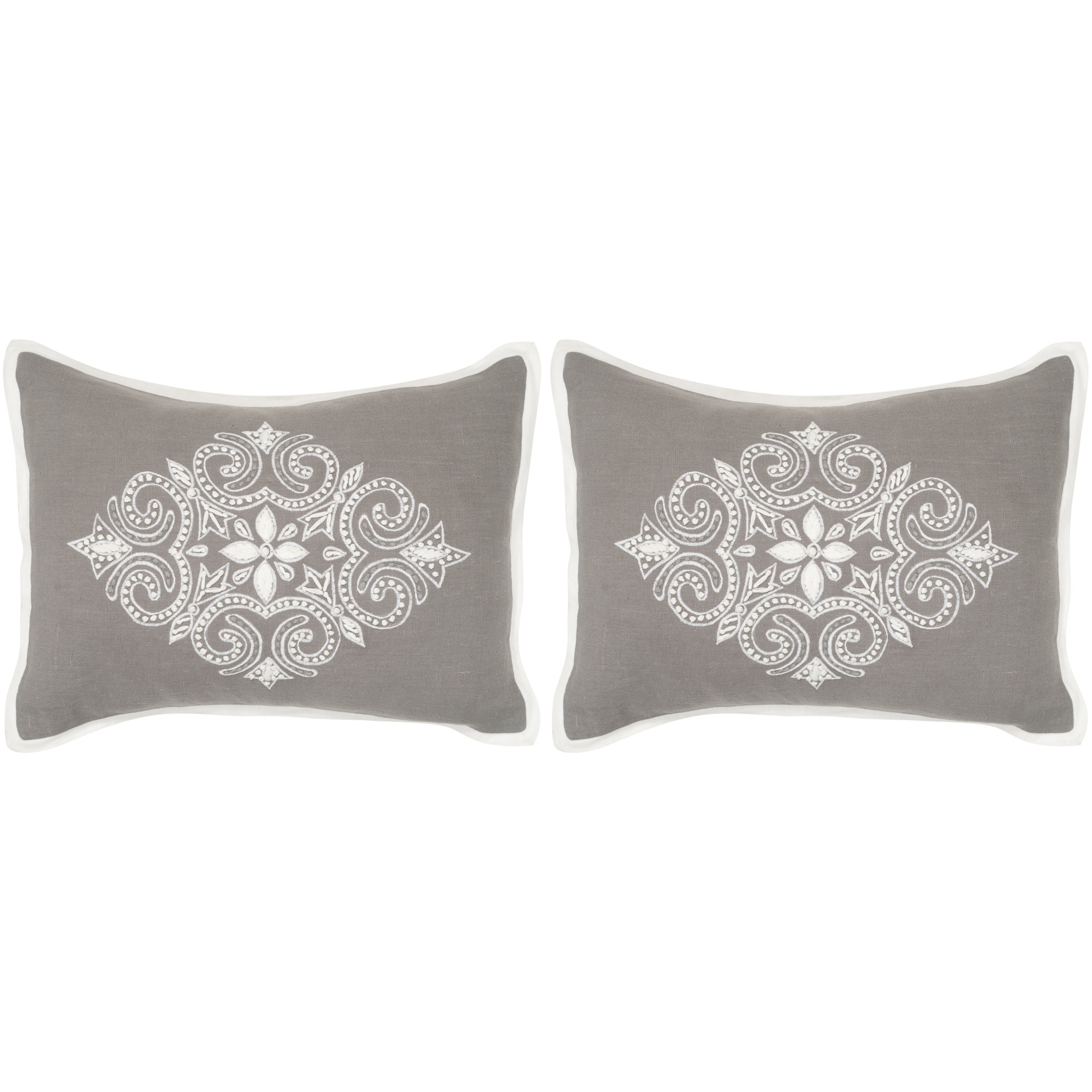 Safavieh Regina Linen Throw Pillow & Reviews Wayfair