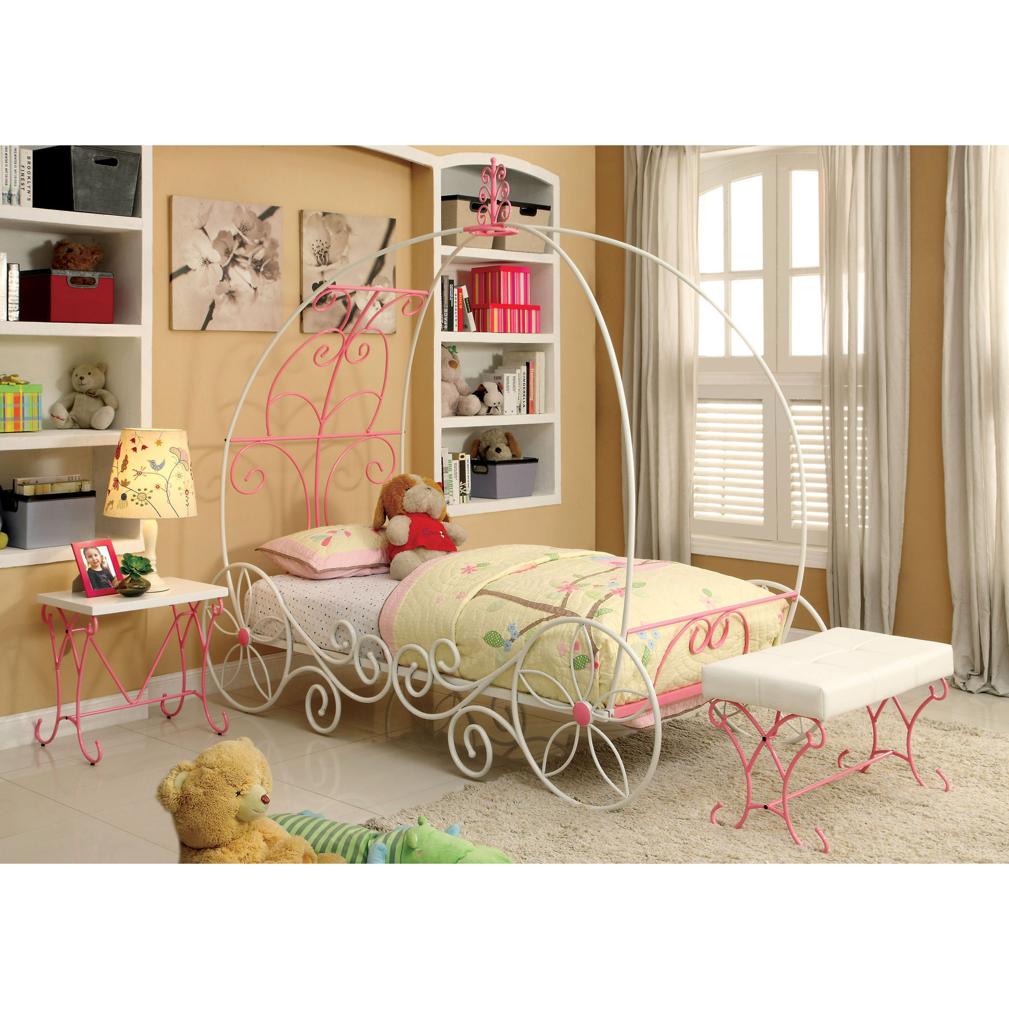 Hokku Designs Fairy Tale Metal Bedroom Bench & Reviews Wayfair