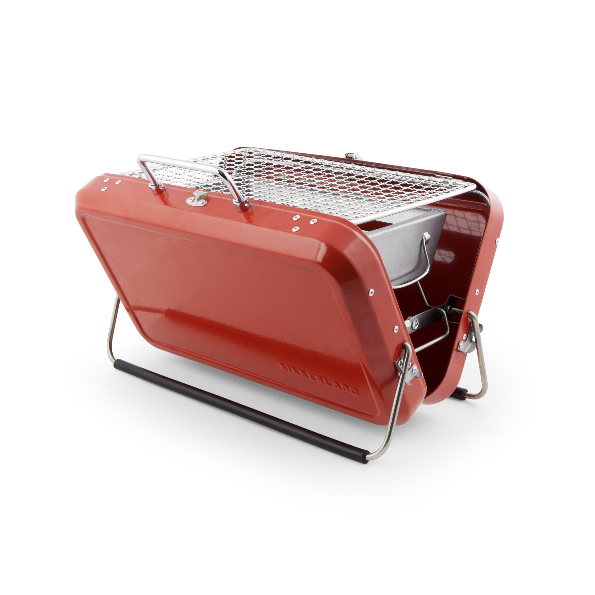 Kikkerland BBQ Briefcase Portable Charcoal Grill Wayfair.ca