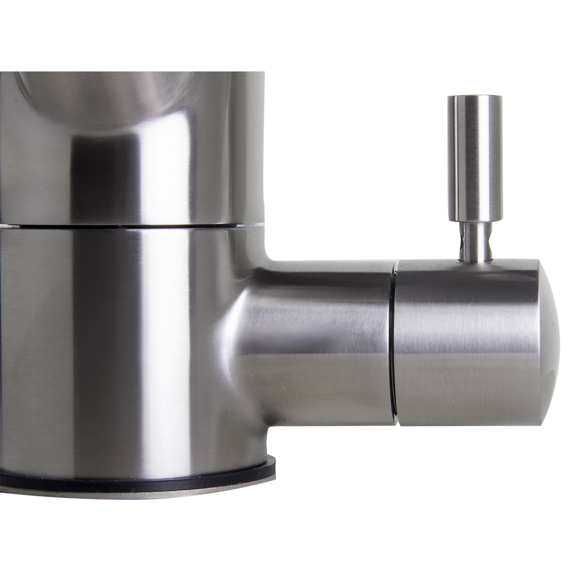 Alfi Brand Single Handle Single Hole Kitchen Faucet with Built