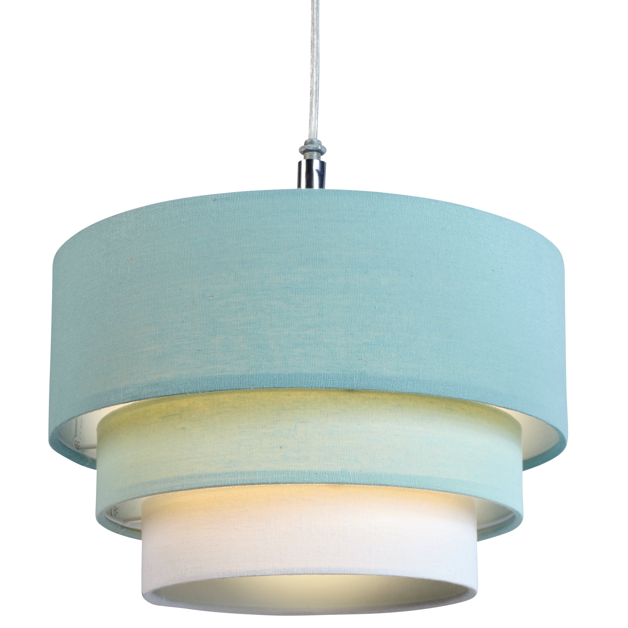 Wayfair Basics 28cm Polycotton Drum Pendant Shade & Reviews Wayfair.co.uk