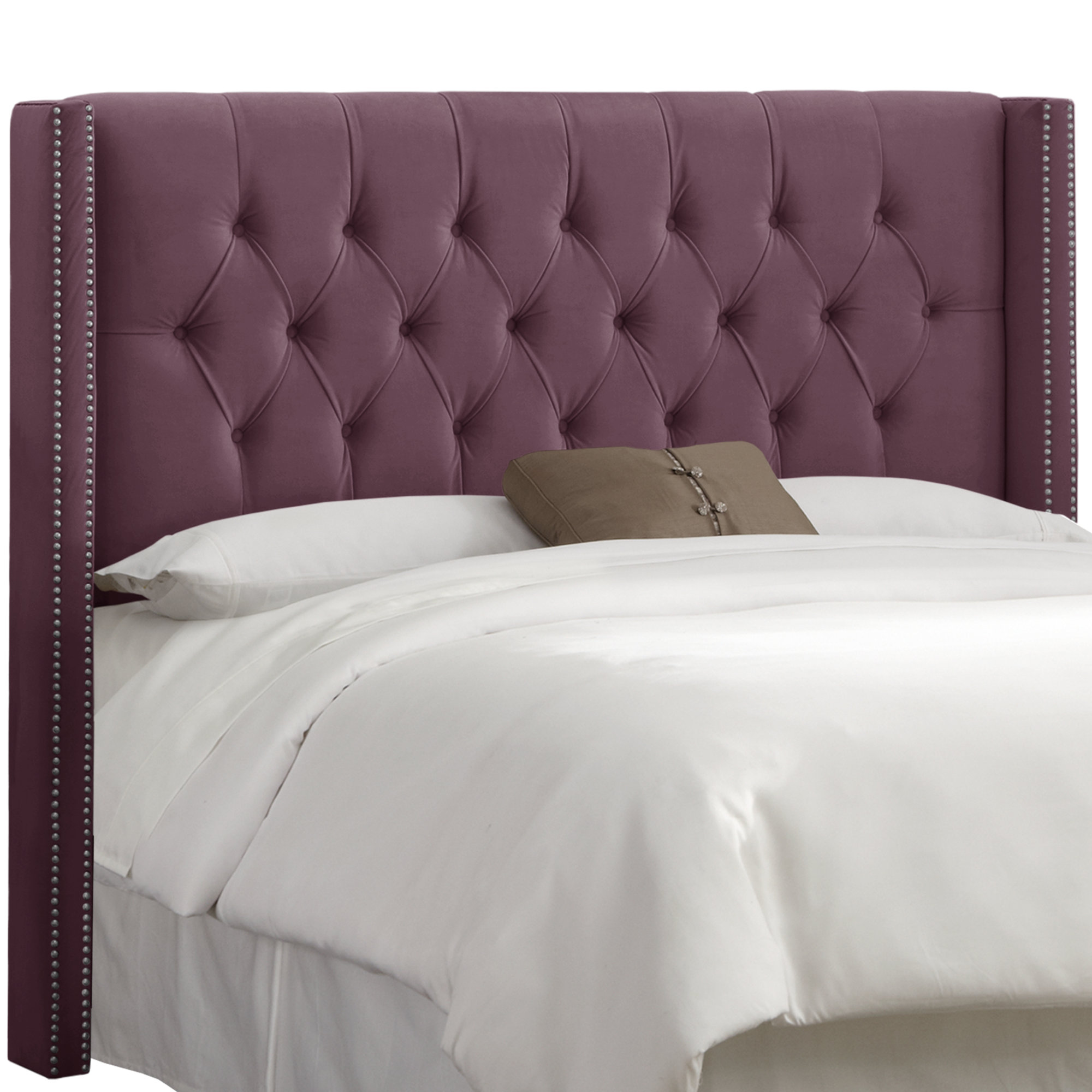Wayfair Custom Upholstery™ Rita Upholstered Wingback Headboard
