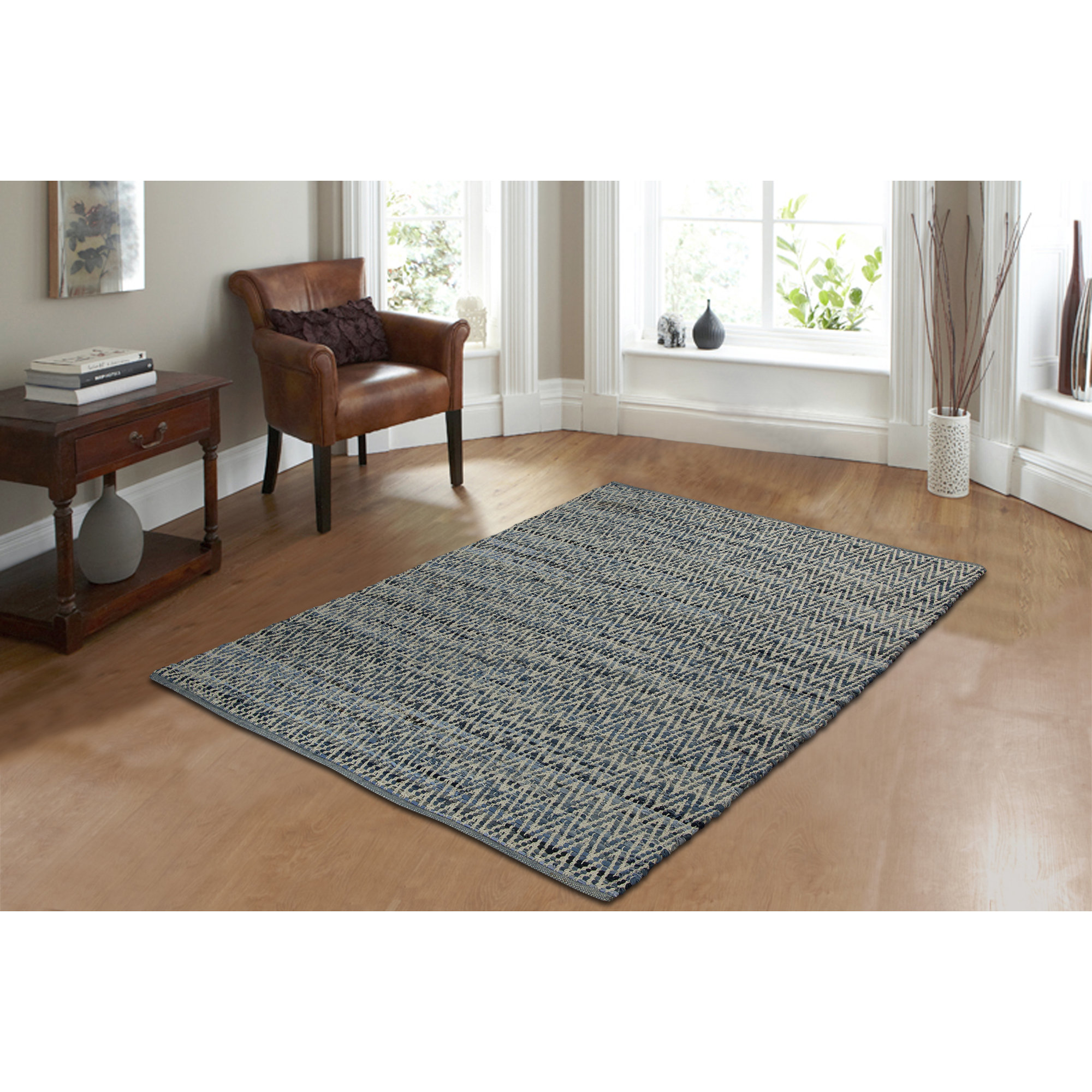 Chesapeake Denim Area Rug | Wayfair